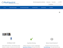 Tablet Screenshot of multipoint.ch